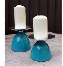 Candle Pillar Holder Aluminum