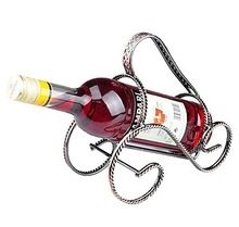 Metal One Bottle Wine Holder