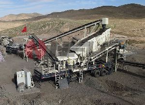Tire Mobile Crushing Station
