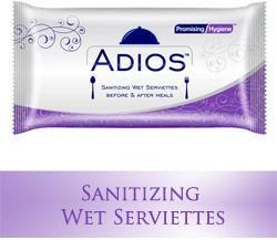 Adios Sanitizing Wet Wipes