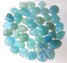 Aqua Chalcedony loose Gemstone