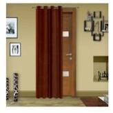 Brown Door Curtain