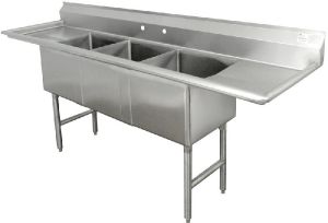 Three Compartment Sink