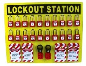 LOCKOUT DISPLAY STATION