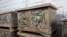 wooden box cabinet