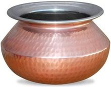 Copper Punjabi Handi with Cover