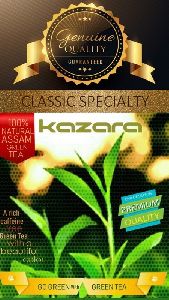 KAZARA NATURAL GREEN TEA