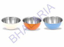 stainless steel Mixing Bowl Powder Coated