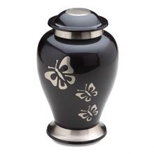 ALUMINIUM CREMATION URN