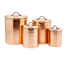 Copper Canister Set