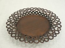 Iron Candle Plate
