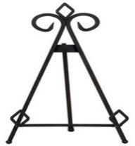 iron standing easel