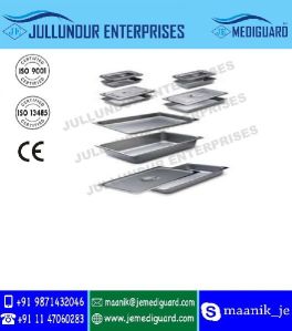 Surgical Instrument Tray Stainless Steel