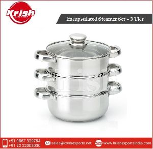 3 Tier Encapsulated Steamer Set