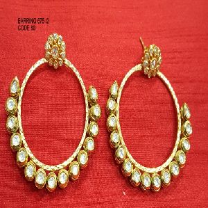 Indian traditional bridal jewellery earrings