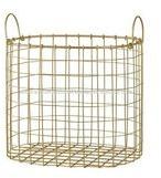 Brass Storage Basket