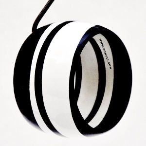 black and white bangle resin acrylic