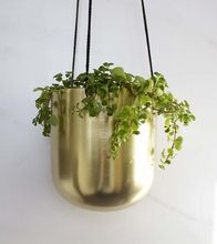 Brass Hanging flower vase