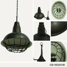 Industrial Iron Hanging Lamp