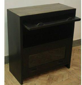 Industrial Iron Media Cabinet