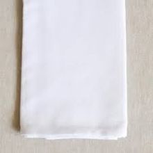 plain white cotton table napkin kitchen