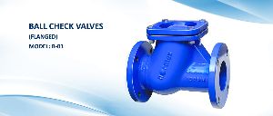 Ball Check Valves Flanged