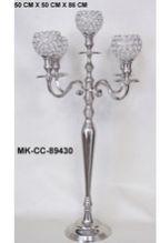 Crystal Diamond Votive Candelabra