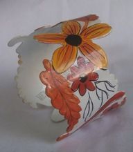 Flower WITH Painted Napkin Holder