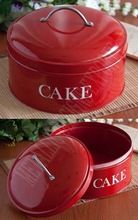 Metal Round Cake Box