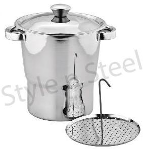 Stainless Steel Cuscus Pot