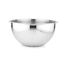 Stainless Steel Hammered Belly Bowl