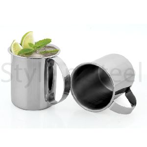 Stainless Steel Straight Mug