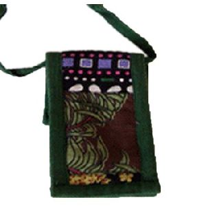 jute fabric mobile case