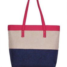 JUTE HANDLOOMS CANVAS COTTON BAG