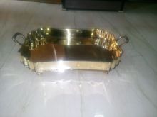 gold tray