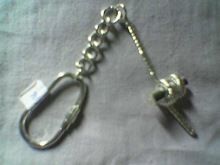 stainless steel wire key chains