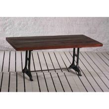 iron base table