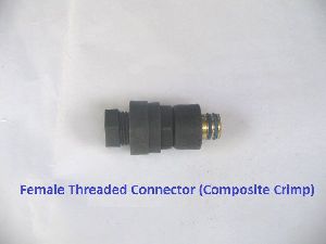 Composite Crimp Female Threaded Connector