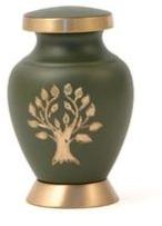 Aria Tree Brass Adult Cremation Urn