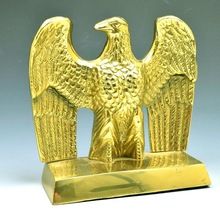Eagle metal bookends