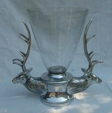 Metal DEER HEAD HURRICANE with Chimney