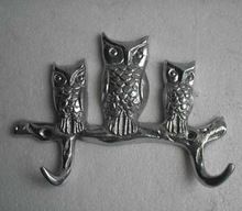 Metal Owl Key Hanger