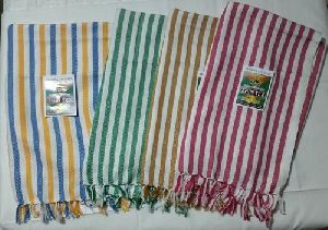 Striped Cotton Towel