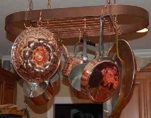 Copper Plated Utensils Hanger