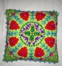 Embroidered Cushion Cover