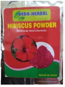 dry hibiscus flowers powder