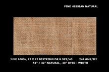 fine hessian cloth jute natural fabric