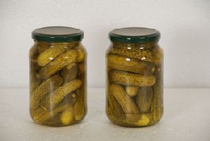 canned pickles