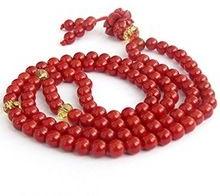 Coral Japa Prayer Beads Mala