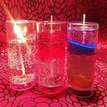 Decorative Designer Glass Gel Handmade Candles